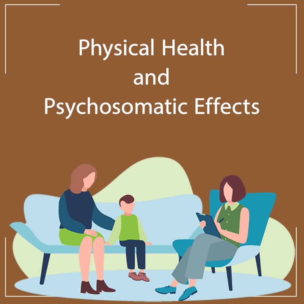 physical and psychosomatic effects of CSA